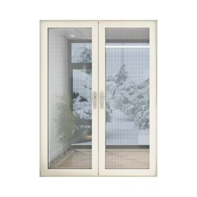 Geïsoleerde aluminium deur met strip