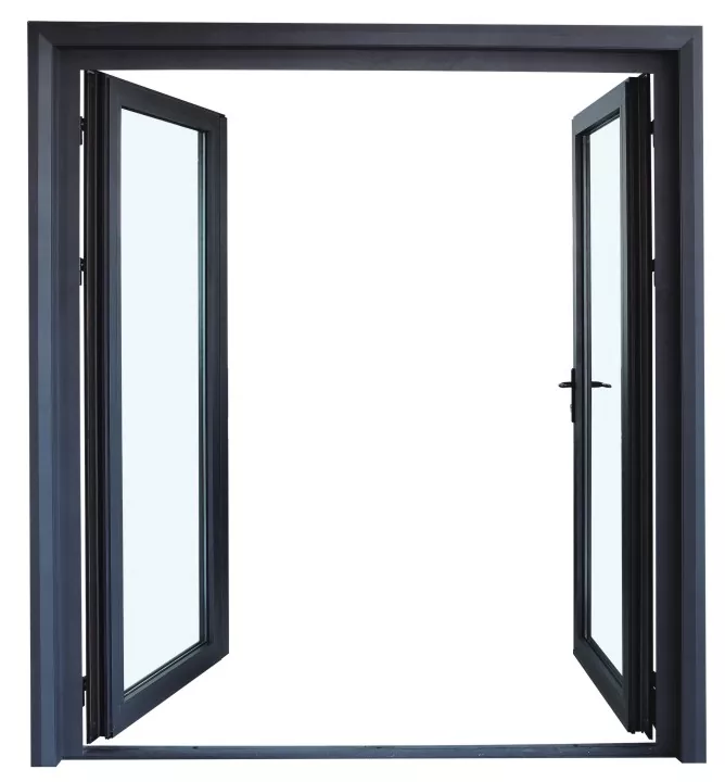 Geïsoleerde draaideur van aluminiumlegering
